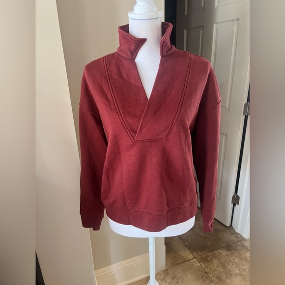 Banana Republic pullover top. V neck Small long sleeve worn once excellent cond - Picture 5 of 10